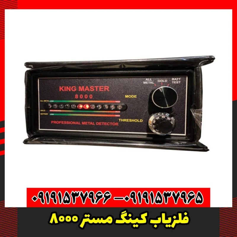 فلزیاب کینگ مستر ۸۰۰۰