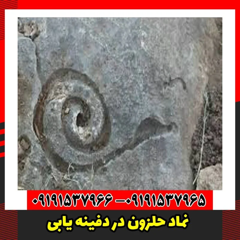نماد حلزون در دفینه یابی