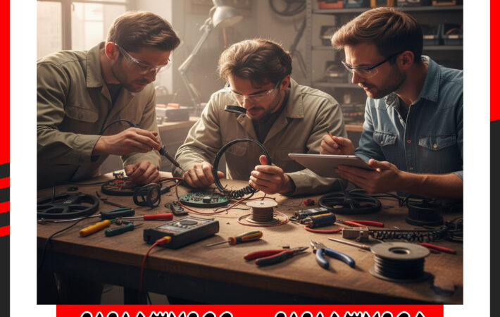 راهنمای جامع تعمیرات طلایاب: از عیب‌یابی ساده تا تعمیرات تخصصی
