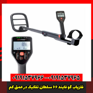 فلزیاب گو فایند 66 سلطان تفکیک در عمق کم