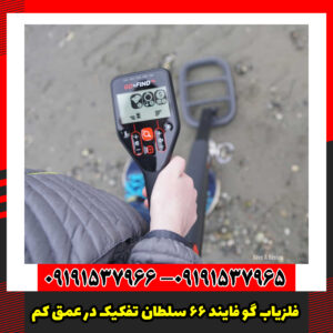 فلزیاب گو فایند 66 سلطان تفکیک در عمق کم