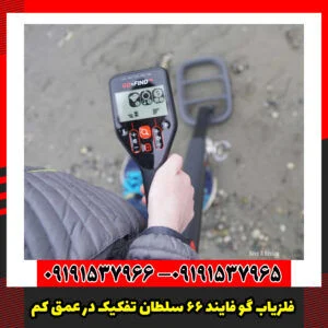 فلزیاب گو فایند 66 سلطان تفکیک در عمق کم