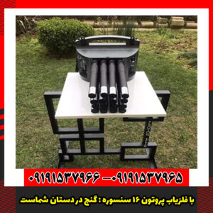 با فلزیاب پروتون ۱۶ سنسوره : گنج در دستان شماست