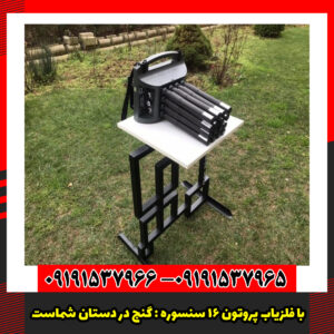 با فلزیاب پروتون ۱۶ سنسوره : گنج در دستان شماست